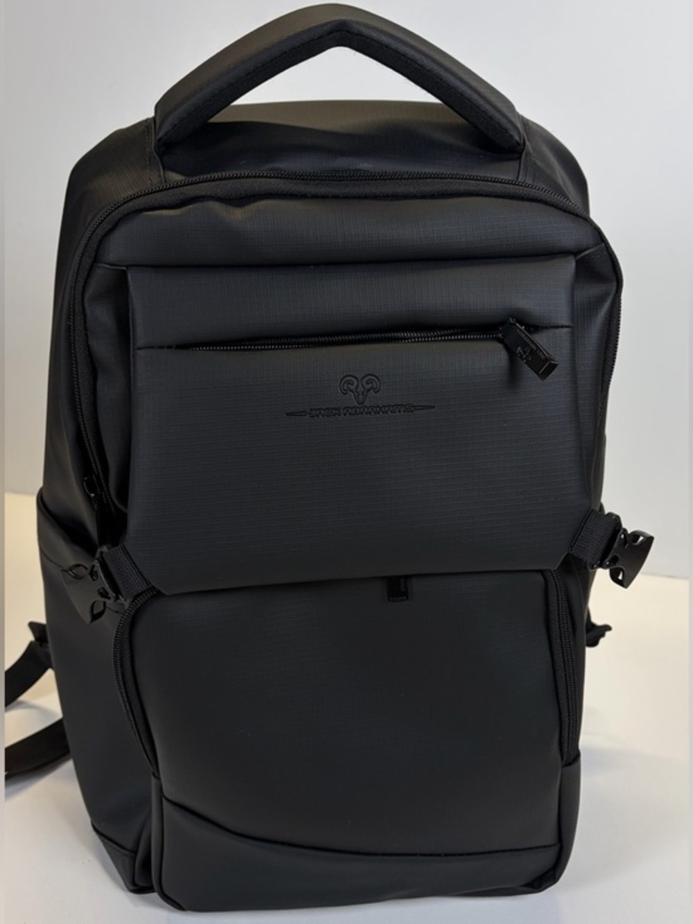 NWT Jack Abrahams Perry 18” Waterproof Laptop Travel Backpack Black